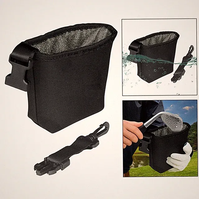 Golf Club and Golf Ball Cleaning Washer Pouch Cleaner Bag Cleaner Pouch
