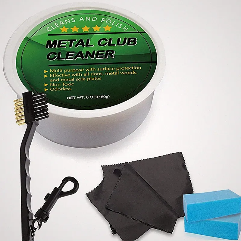 Golf Club Cleaner and Iron Polish Kit for Professional Club Care