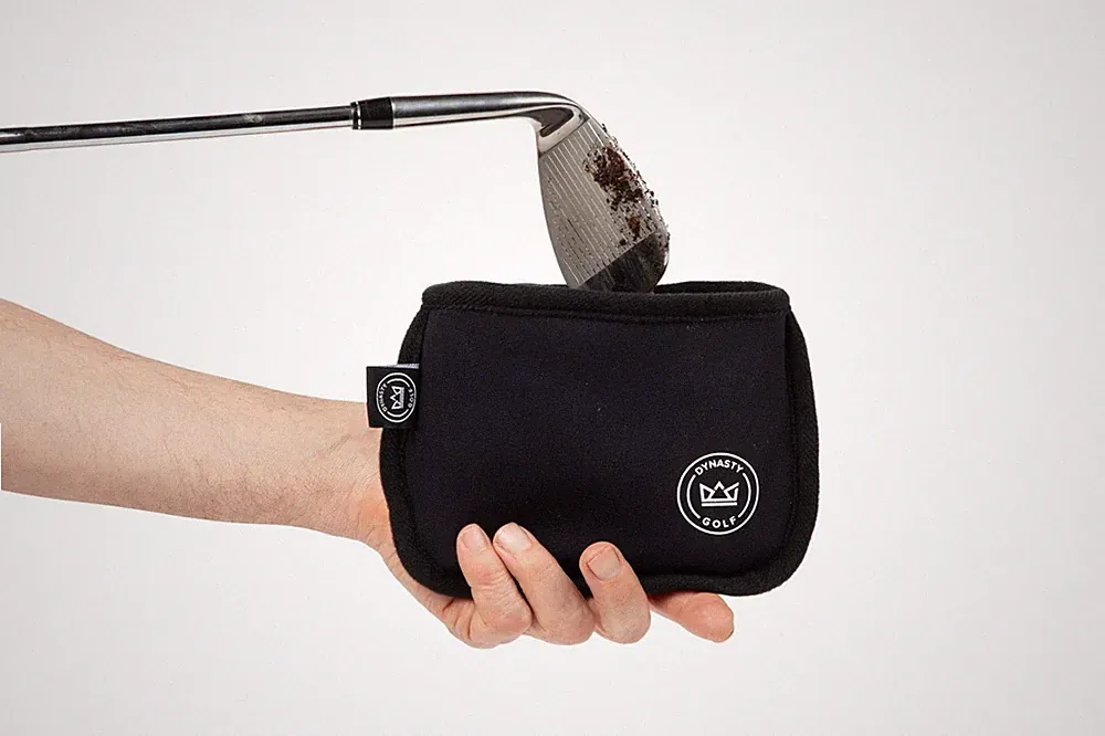 Golf Club Cleaner for Bag - Ball Pouch - Standard, Black