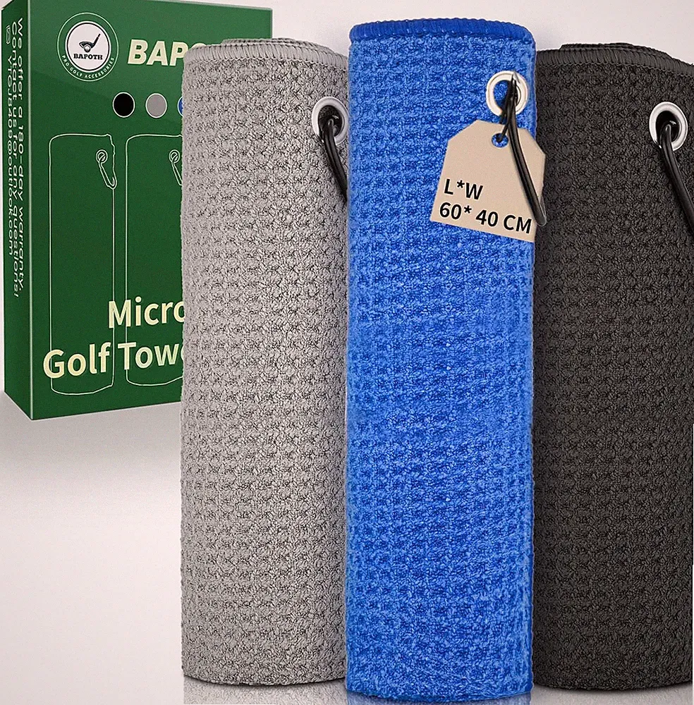 Golf Club Cleaner, Non-Leaking Stretchable Golf Club Brush with Microfiber Golf