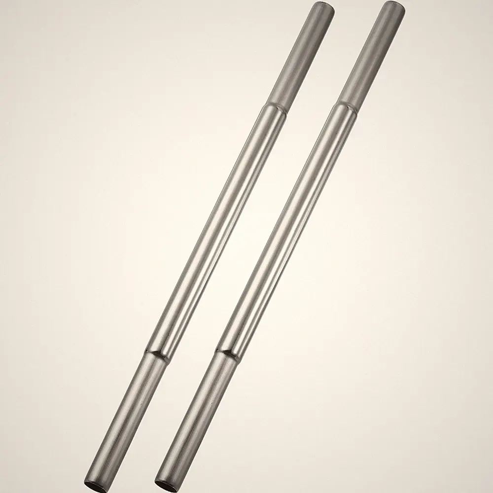 Golf Club Extensions Steel Shaft, 0.58" Extender Kit 12.2" Length 2Pcs Silver