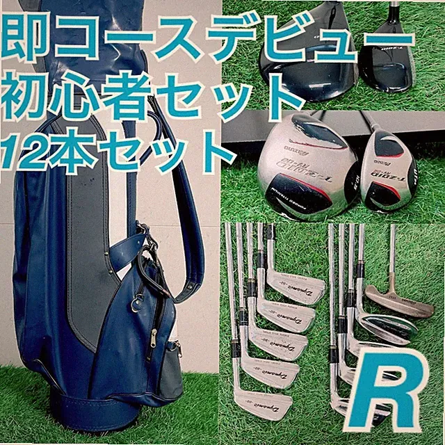 Golf Club Full Set Mizuno Beginner Men's R 12 Pieces G4024