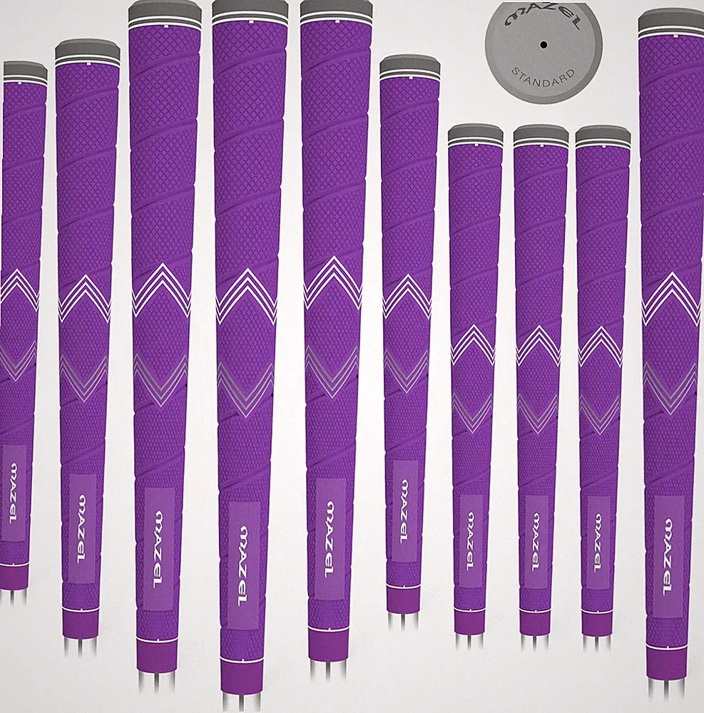 Golf Club Grips 10 Pack Midsize Purple