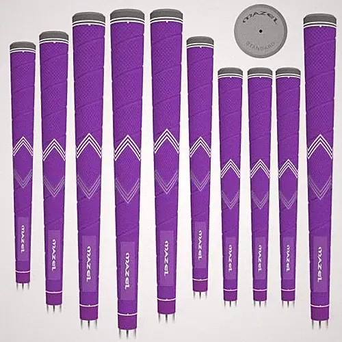 mazel golf club grips purple