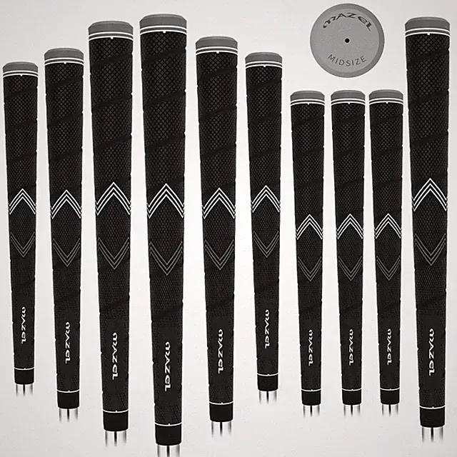 Golf Club Grips for Men - 10 Pack - Non-Slip Micro-texture High Performance G...