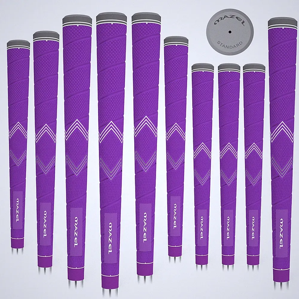 mazel golf club grips purple