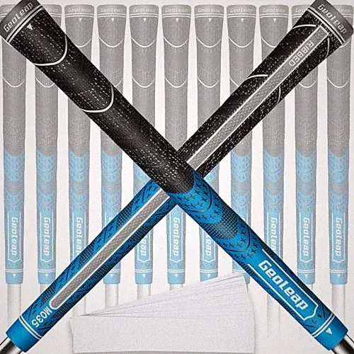 Golf Club Grips Set of 13 Standard Blue-Classic( 13 Grips only with 15 tapes)