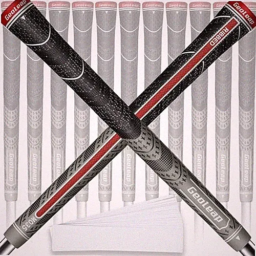 Golf Club Grips Set of 13 Standard Grey-Classic( 13 Grips only with 15 tapes)