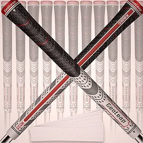 Golf Club Grips Set of 13 Standard White-Classic( 13 Grips only with 15 tapes)