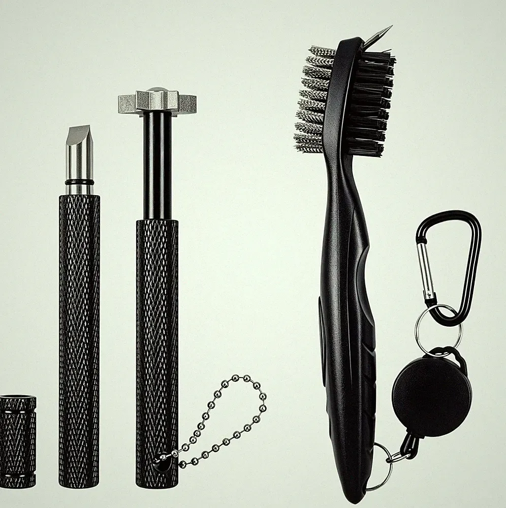 Golf Club Groove Sharpener, Golf Club Cleaner Brush, Golf Club Maintenance
