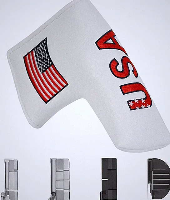 Golf Club Head Covers,4Pcs or 1Pc USA Golf Head Covers for Woods and Driver Fair