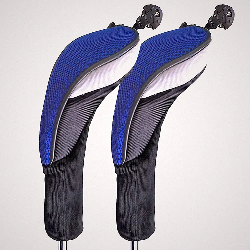 Golf Club Head Covers for Woods and Driver Hybrids Fairway Value Pack Protect...
