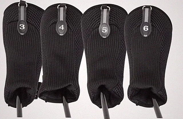 Golf Club Hybrid Headcovers New 3 4 5 6 Set Head Covers Fits Taylormade Hybrids