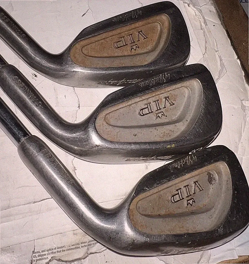 Golf Club Lot of 3 MacGregor Jack Nicklaus VIP Irons 4/5/6 Steel Shaft RH