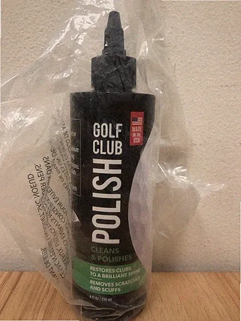 Golf Club Polish & Scratch Remover All-in-One Golf Club Cleaner 8 fl oz