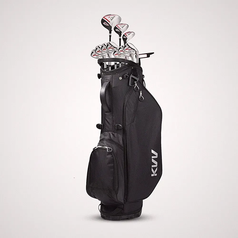 Golf Club Set 11 Piece Complete Package 5 P# Irons Right Hand KVV Mens