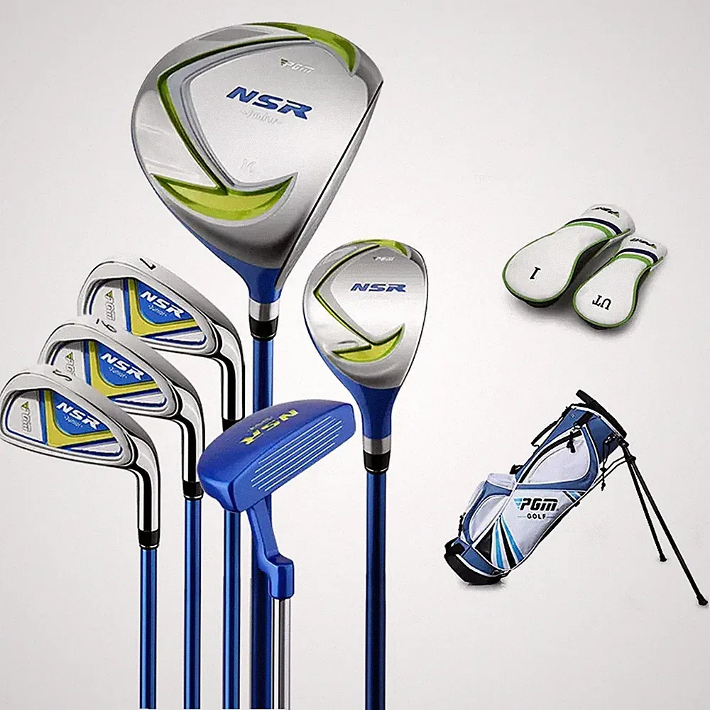 Golf Club Set - 9 Pieces Junior Complete Golf Club Set for Kids Children - Ri...