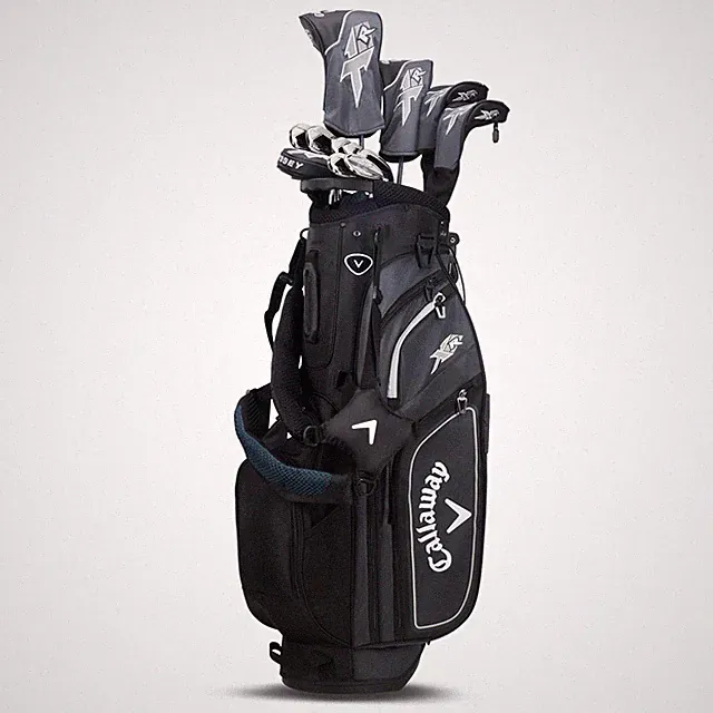 Golf Club Set Callaway 2023 XR 13 Piece Complete Black Silver