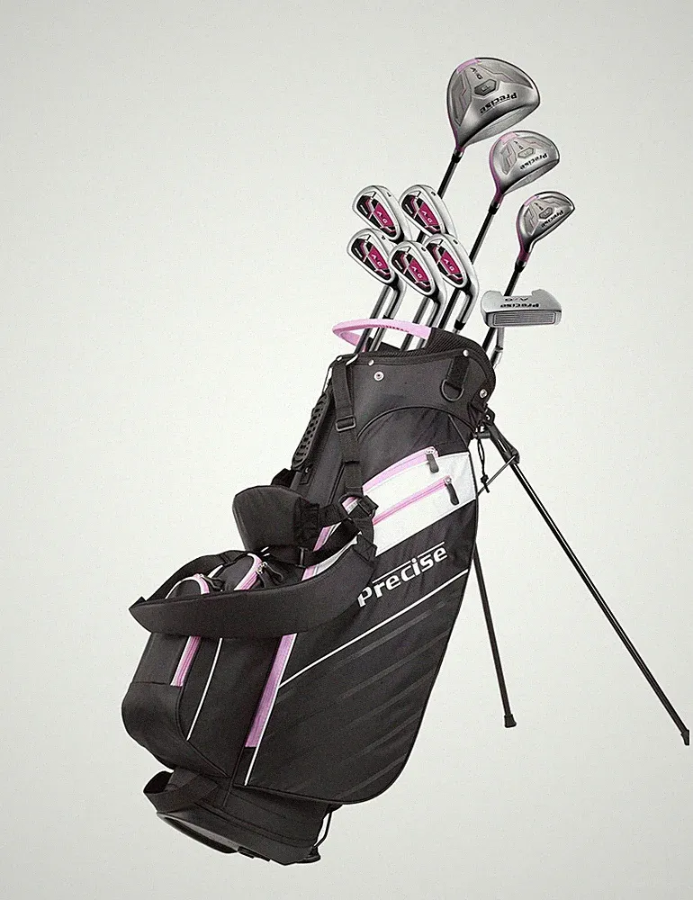 Golf Club Set Complete Right Handed Ladies Petite Lightweight Precise AMG Womens