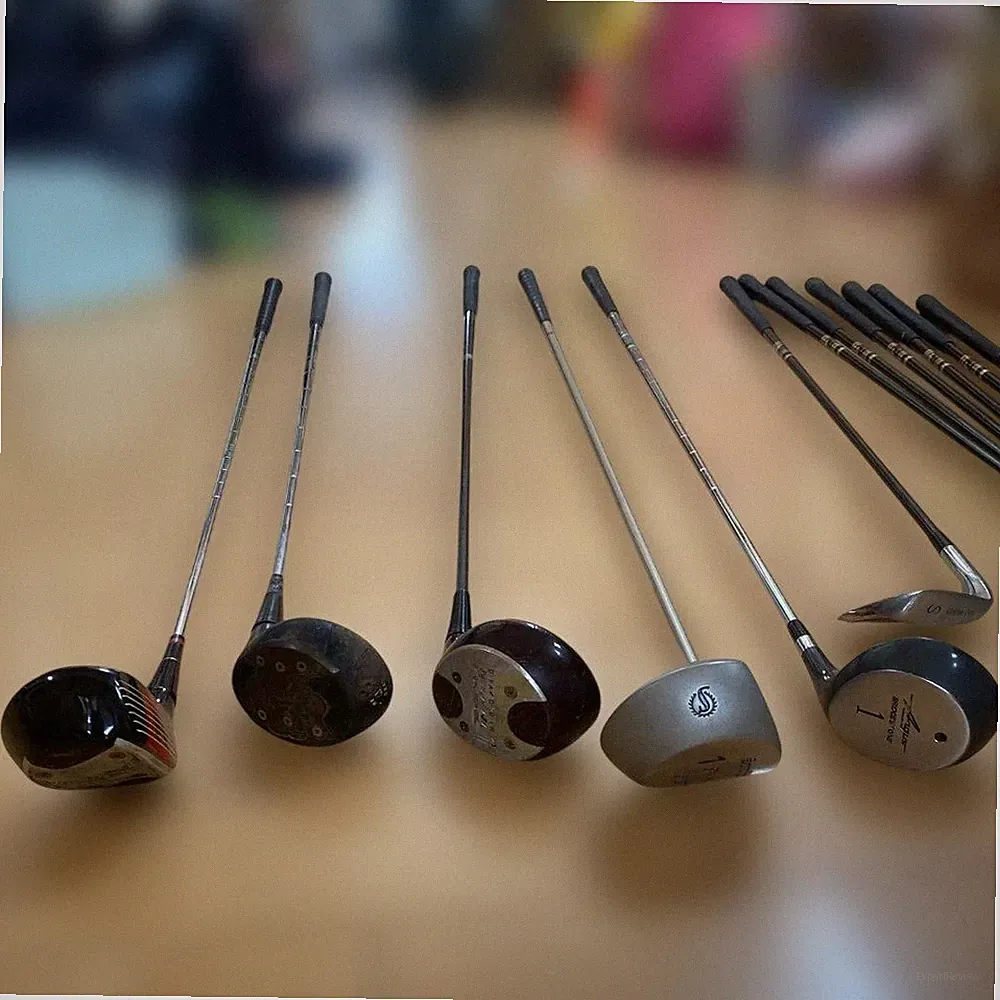 Golf club set for beginners iron wood
