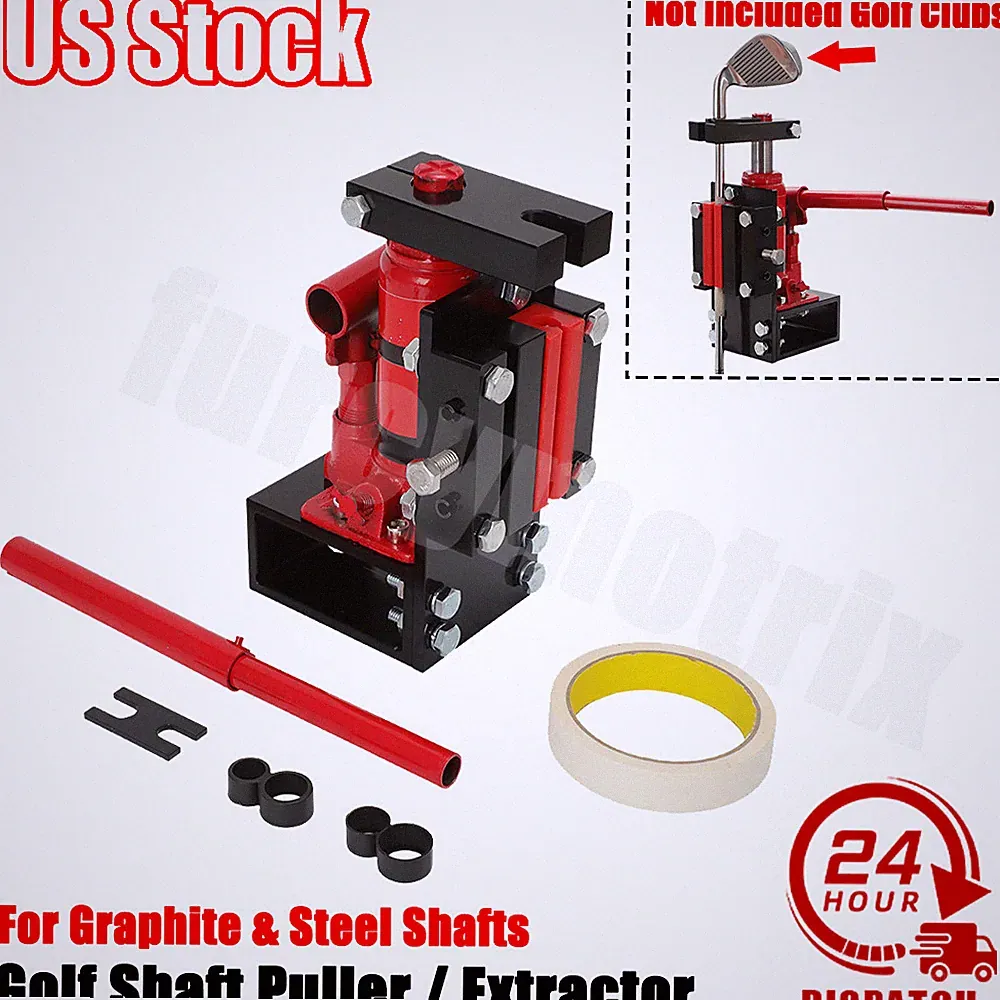 Golf Club Shaft Puller/Extractor For Graphite &Steel Shafts Puller Tool Aluminum