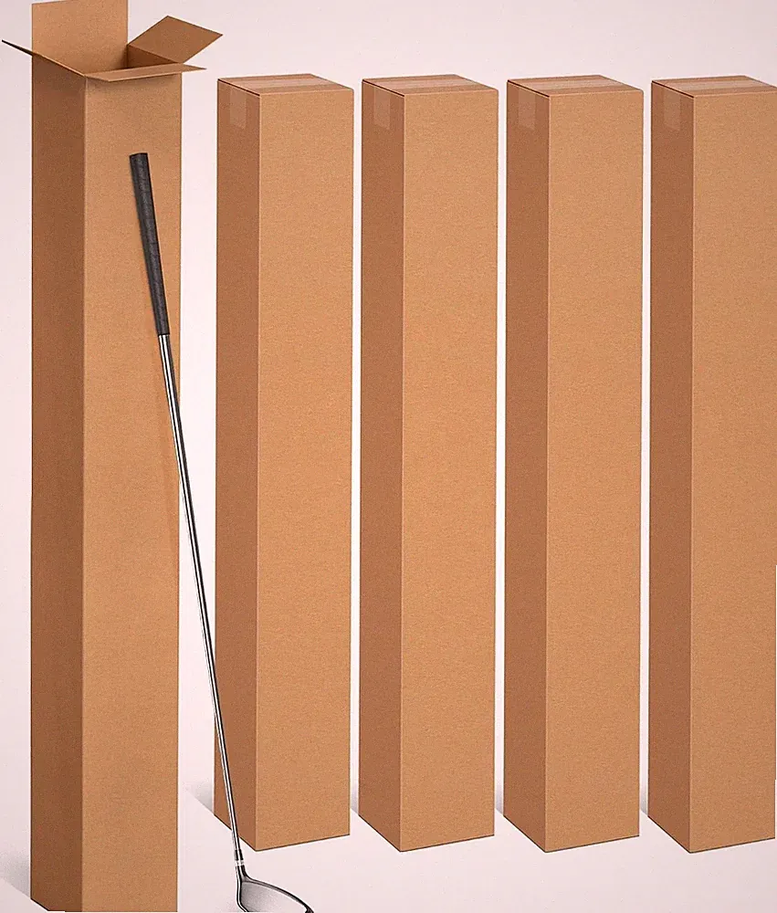 single shipping box for golf clubs