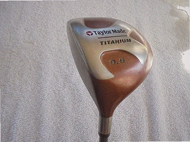 Golf Club Taylor Made Burner Driver Titanium 9.5 S-90 Bubble Shaft Left-Hand