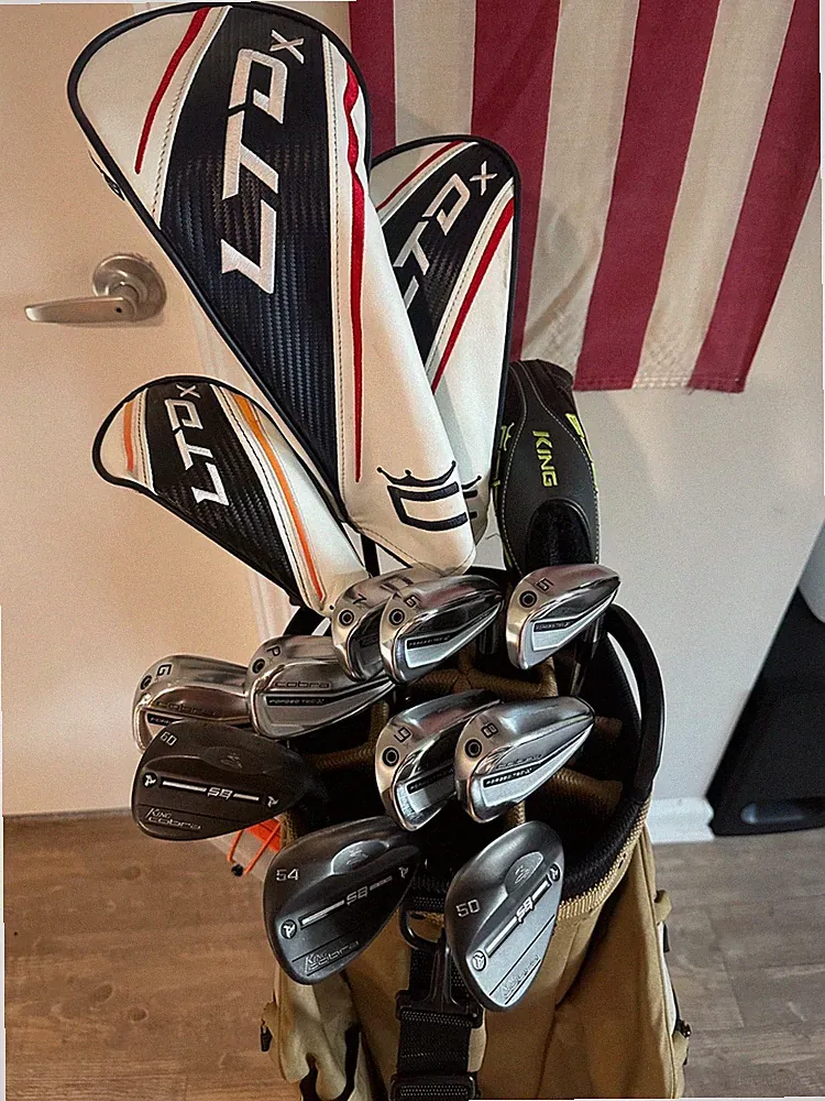 golf clubs complete set - cobra golf set