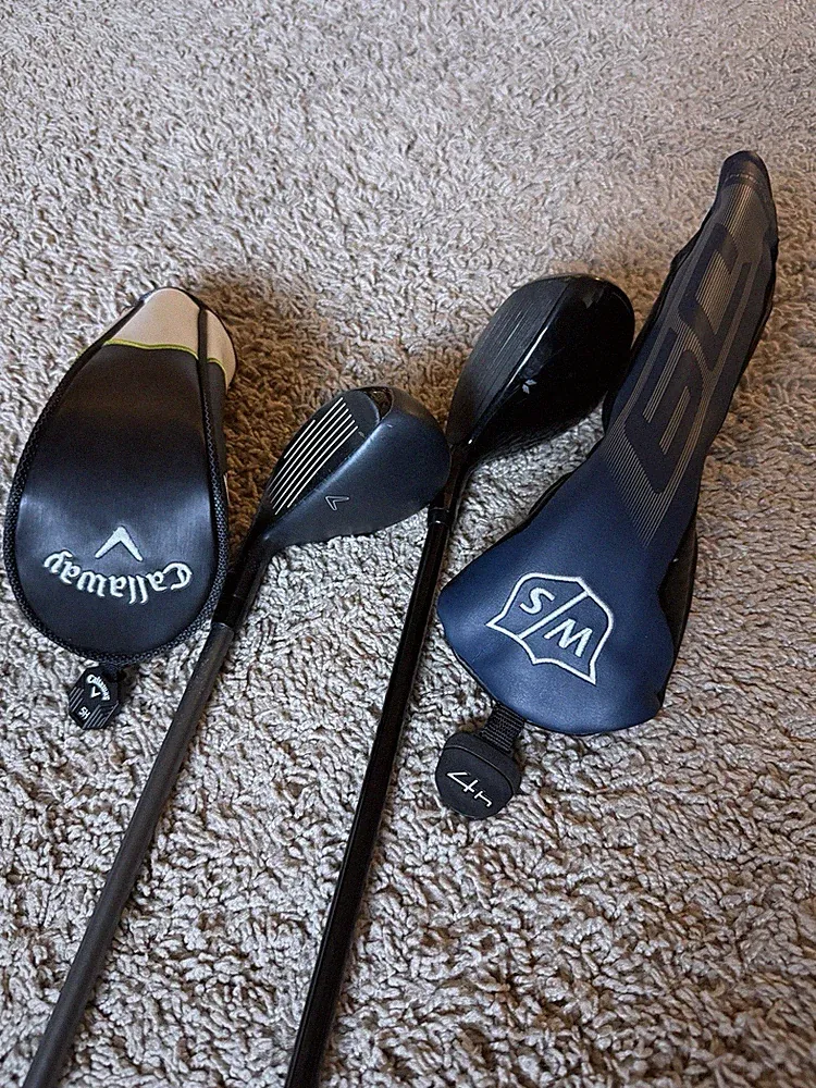Golf Clubs Set 4 Hybrid And 5 Hybrid Wilson Staff D9 4H And Callaway Edge 5H