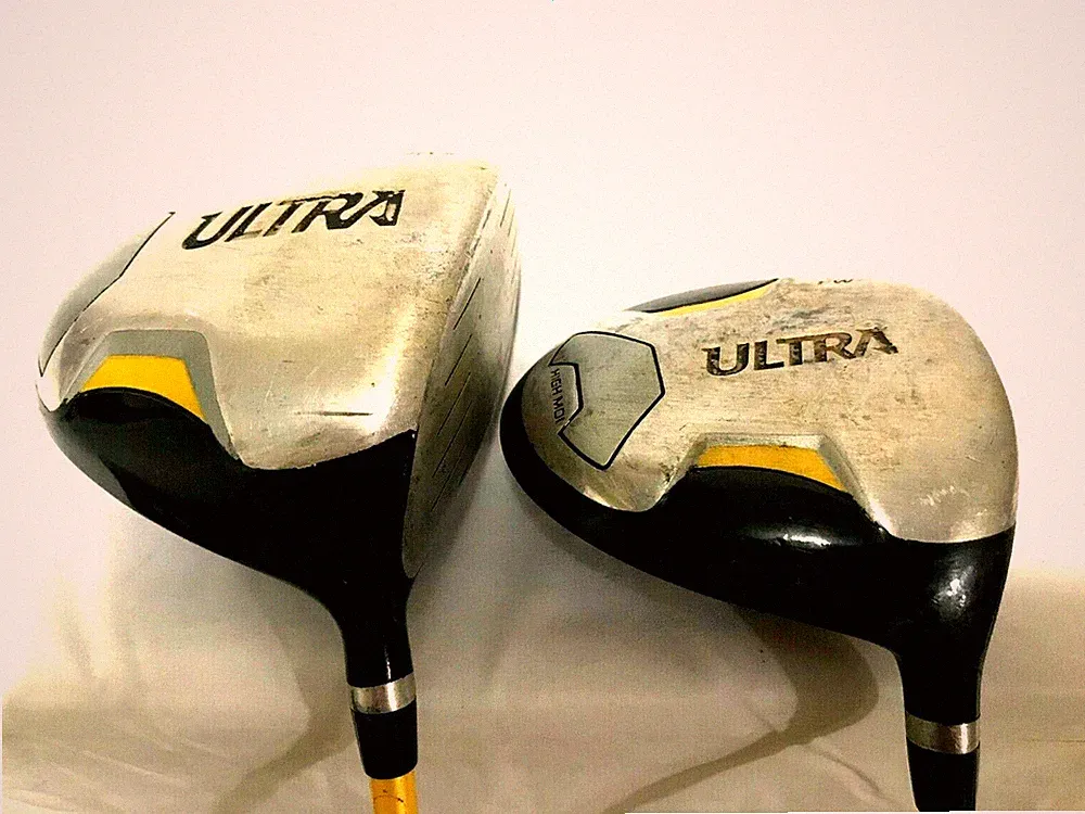 Golf Clubs Set Of 2 Woods Wilson Ultra Men's Flex Fairway & 10.5 RH