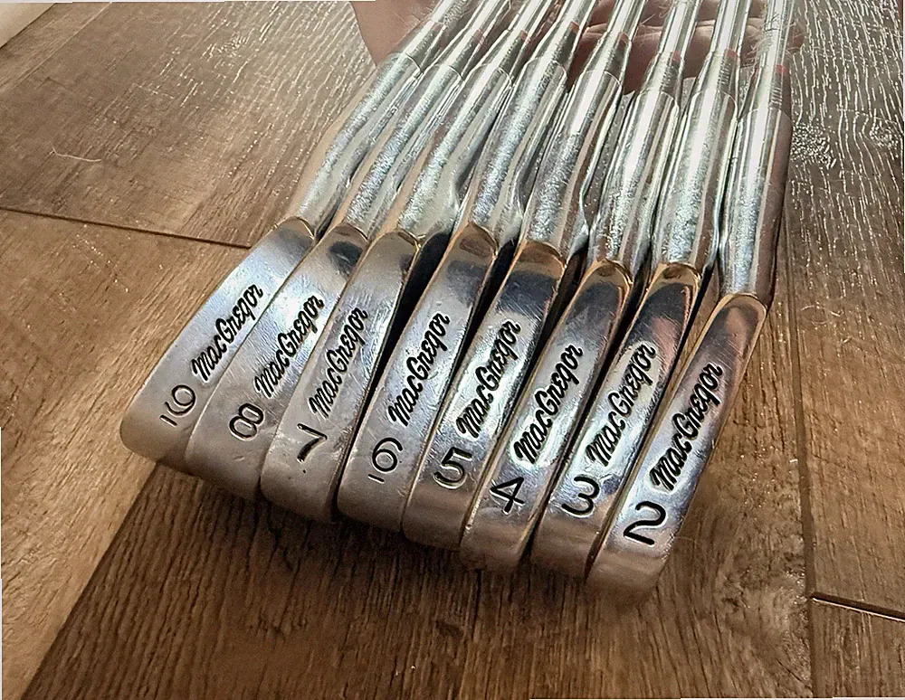 Golf clubs Tommy Armour Silver Scot Tourney RH Iron Set Steel Vintage 1967-1971