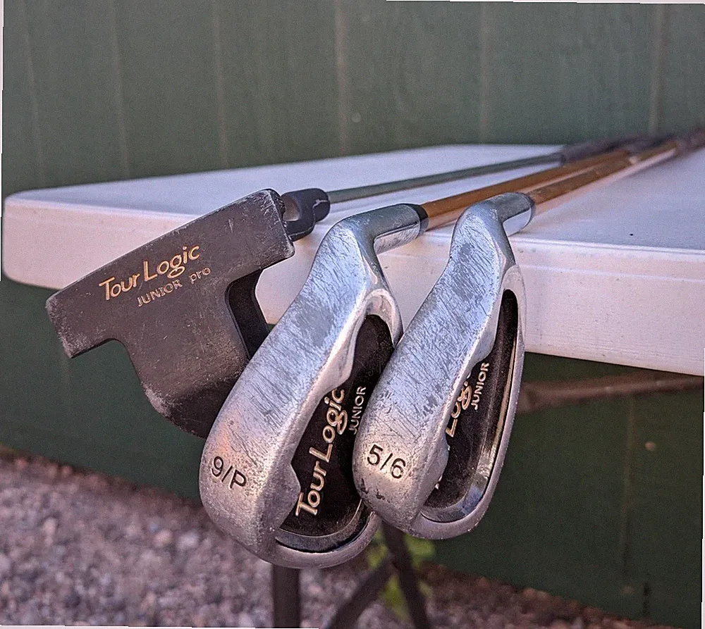 Golf Clubs Tour Logic Jr. Junior Irons 9/P, 5/6 Pro Putter- 3 in all - RH