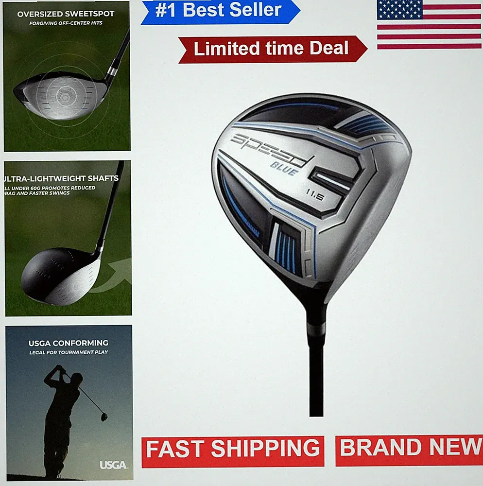 Golf Driver 11.5 Degree Right Hand Regular Flex Graphite Shaft Titanium