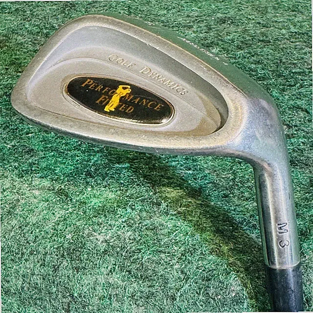 Golf Dynamics Performance Fitted 3 Iron Mens RH 38 In Graphite Silver Golf Club