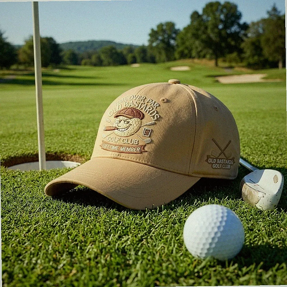 Golf Embroidered Baseball Cap, US 250th Anniversary Adjustable Dad Hat, 4 Styles