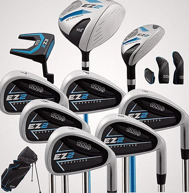 Golf EZ2 14-Piece Right-Handed Club Set with Bag - Complete Golf Set