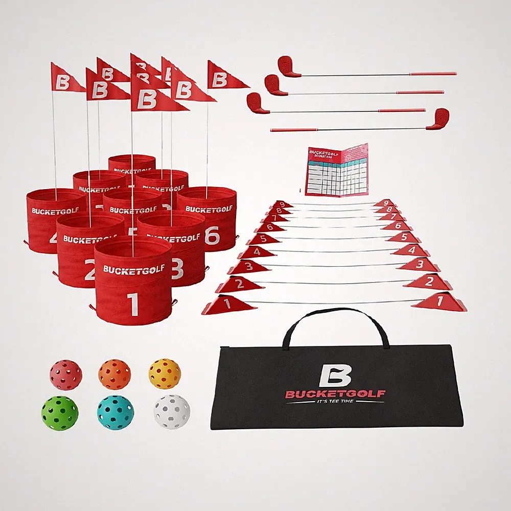 bucket golf clubs set of 4