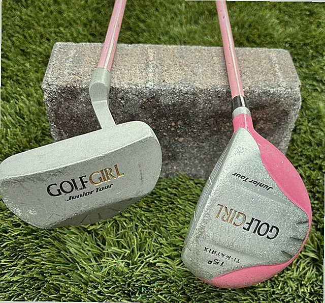 Golf Girl 2 Piece Golf Set RH Graphite Youth/Kids - 15* Driver/Fairway + Putter
