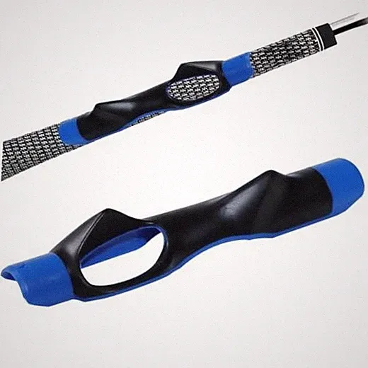 Golf Grip Trainer Attachment for Kids and Woman Beginner Training Blue