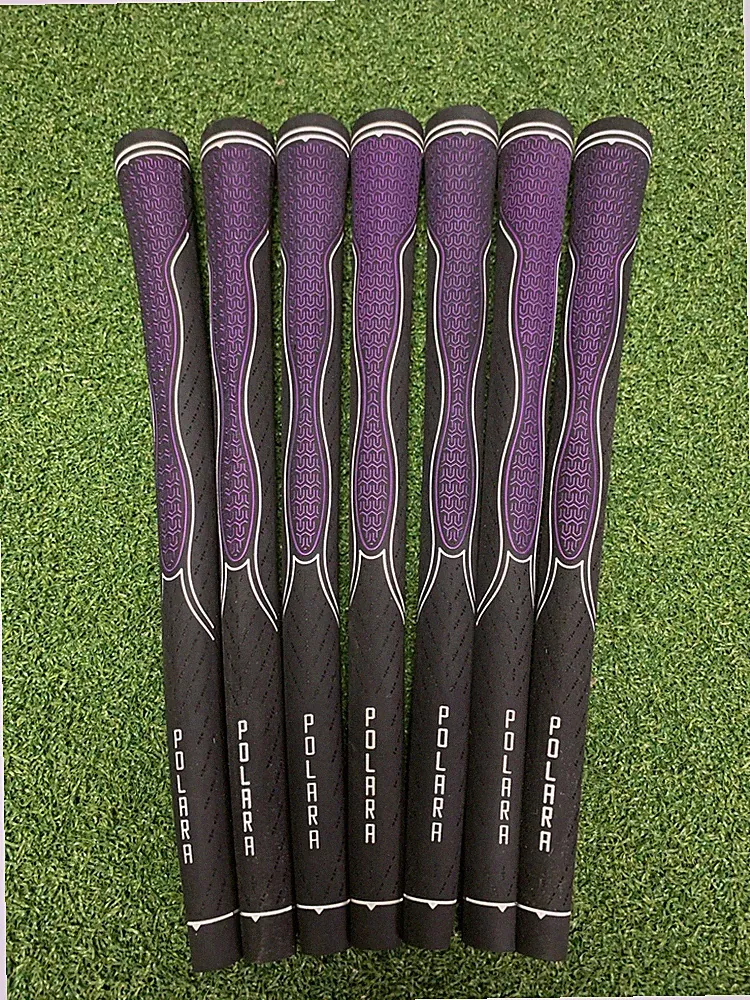 Golf Grips Standard Set of 7 Polara - Purple/Black