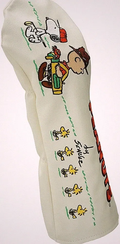 Golf Head Cover for Driver 460cc PEANUTS Snoopy & Friends Embroidery PVC LITE