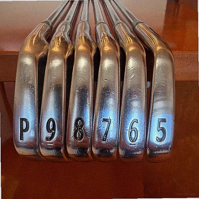 Golf Iron Set 6 pcs P, 9, 8, 7, 6, 5 Used Silver