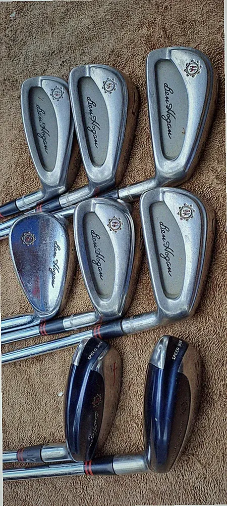 Golf Irons Hybrids Men's Set BEN HOGAN APEX RH EDGE CFT 8 Clubs Steel Shaft 4