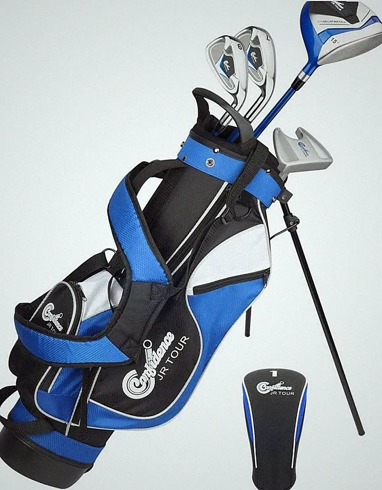 Golf Junior Golf Clubs Set for Kids Age 8-12 (4' 6" to 5' 1" Tall)