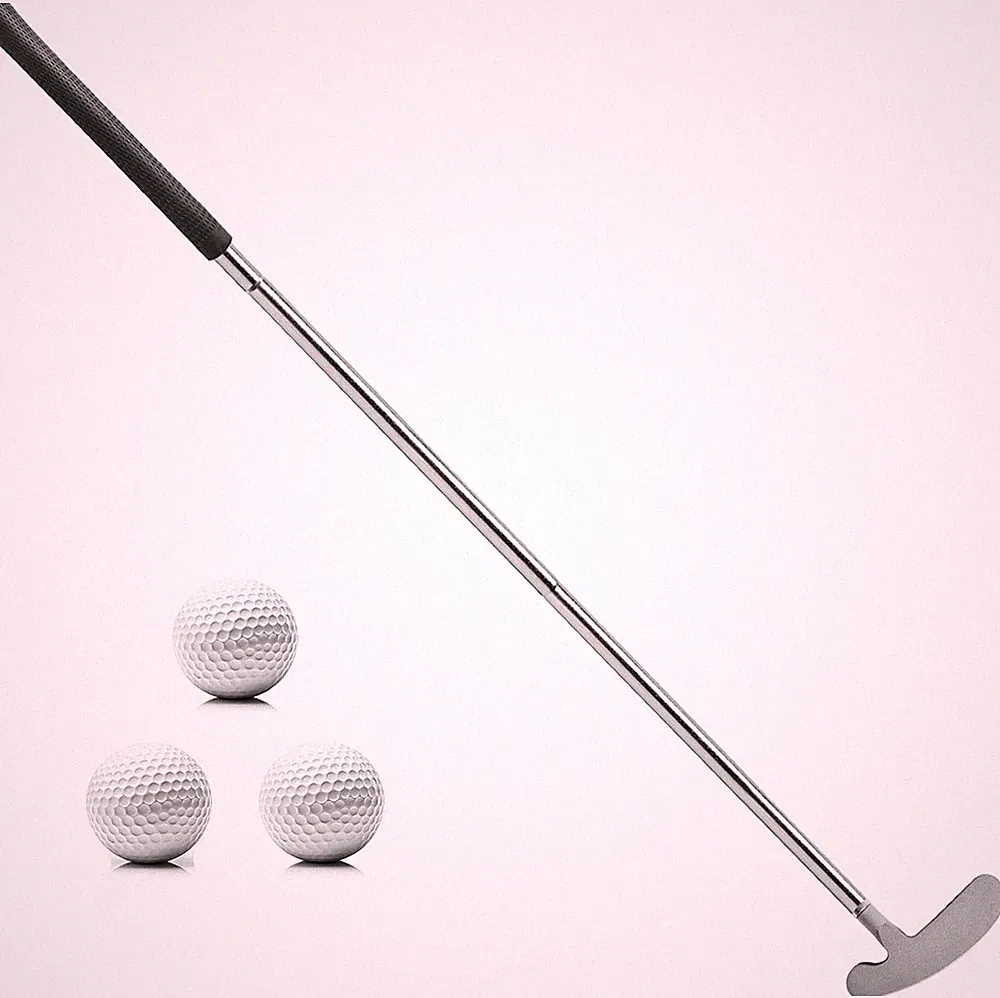 Golf Putter - 33" Two-Way Putter for Left/Right Hand, with Balls