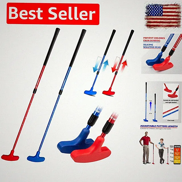 Golf Putters for Men and Women Two-Way Kids Putter Mini Golf Putter for Right...