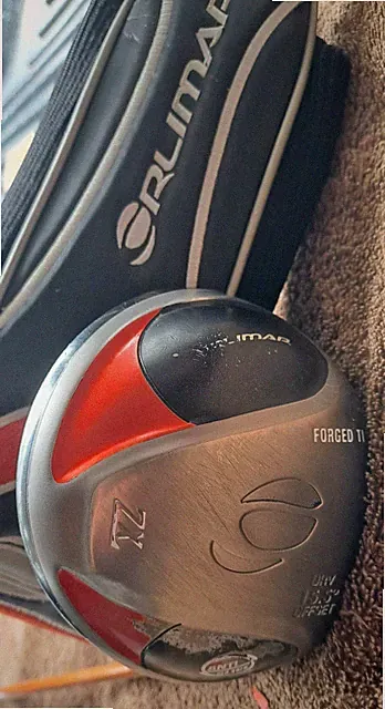 Golf Senior Or Women's Driver 15.5 Orlimar ZX right H Graphite A flex Orange Cov