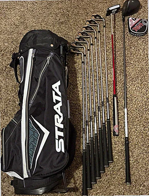 Golf Set Callaway Rogue ST Max OS, Ai Smoke & Odyssey