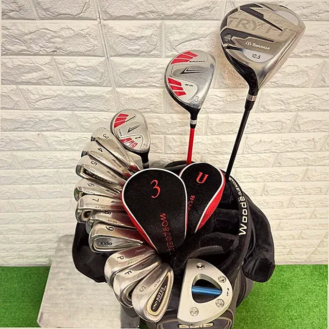 Golf set for beginners Mizuno round specification men's right-handed ready to
