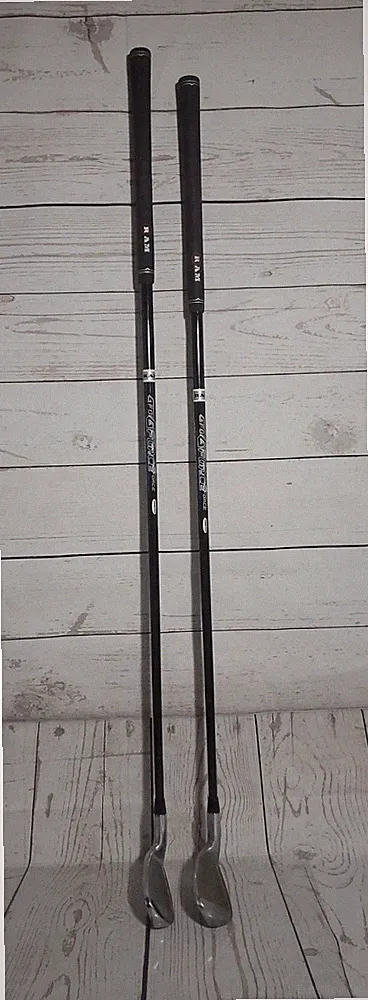 Golf Set of 2 Ram TI MATRIX G Force Mid & Short Youth Junior Flex Shaft / RH